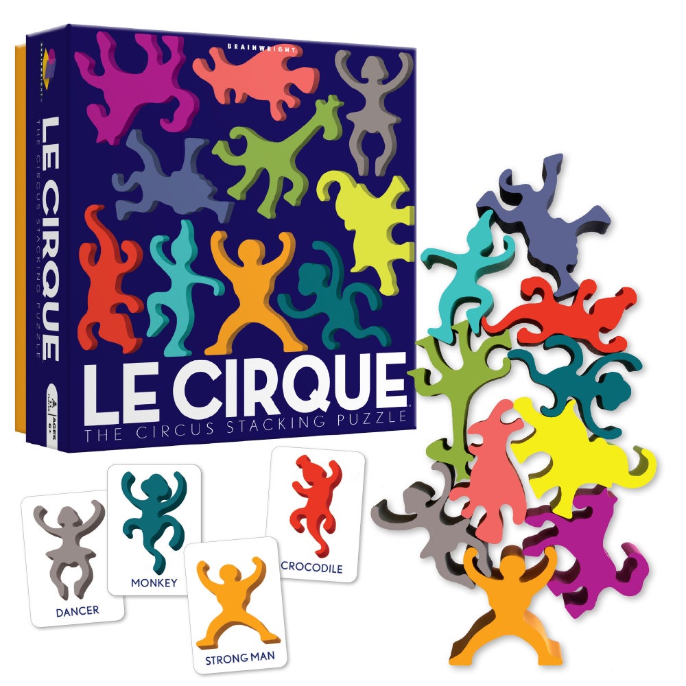 LE CIRQUE THE CIRCUS STACKING PUZZLE (6) ENG